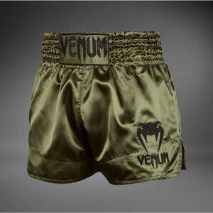 VENOM Muay Thai Khaki Olive Green Shorts